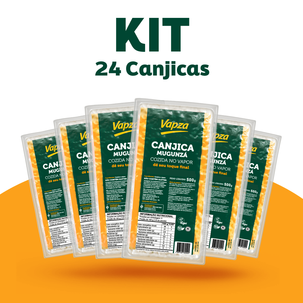 Kit com 24 Unidades de Canjica